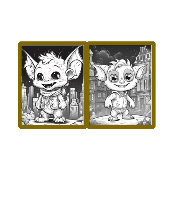 Coloring-Book-Enchanted-Monsters-Volume 2