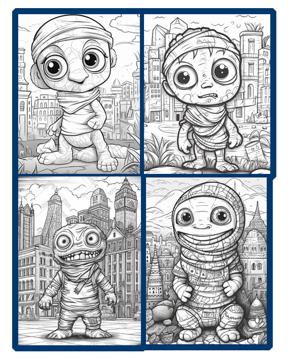 Coloring-Book-Mummy-Mischief