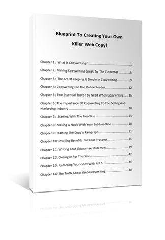 Create Killer Web Copy